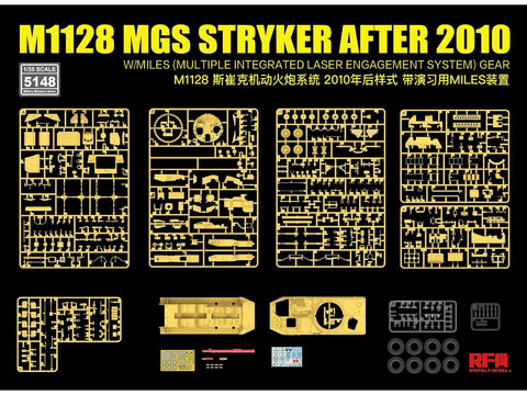 M1128 MGS Stryker 2010+ su MILES – 1/35 plastikinis modelis