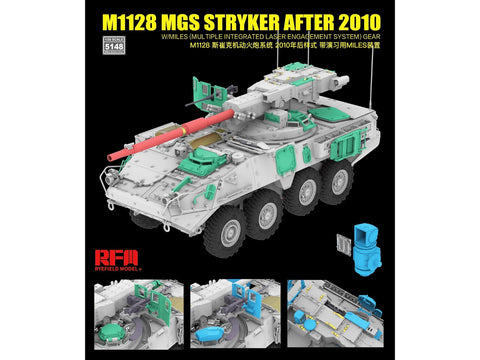 M1128 MGS Stryker 2010+ su MILES – 1/35 plastikinis modelis