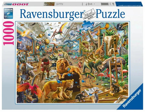 Ravensburger 1000 Puzzle Dėlionė: Chaos in The Gallery
