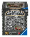 Ravensburger EXIT dėlionė „Paslaptingas dvaras: garažas“ Nr. 6, 99 det.