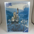 Ravensburger dėlionė „Noišvanšteino pilis žiemą“, 1500 det.