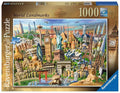Ravensburger dėlionė „Pasaulio paminklai“, 1000 det.
