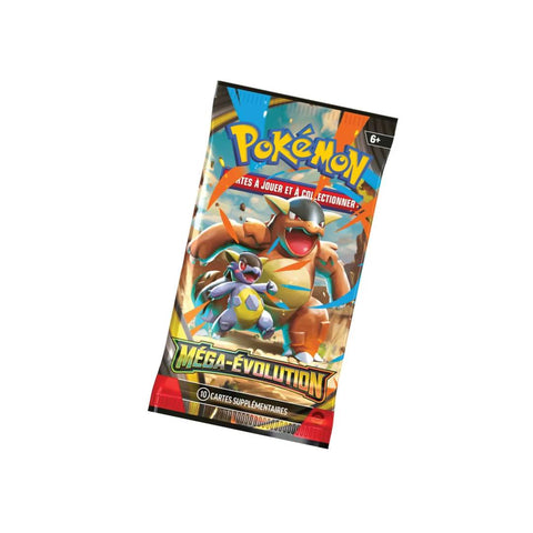 Pokémon TCG Mega Evolution booster papildymo pakuotė FR, 10 kortų
