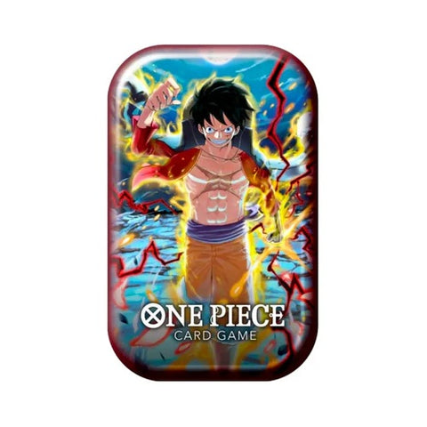 One Piece kortų žaidimo rinkinys skardinėje – Monkey D. Luffy, anglų k.