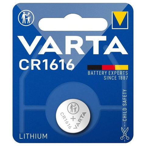 Varta CR1616 3V ličio baterija automobilio rakteliams ir laikrodžiams