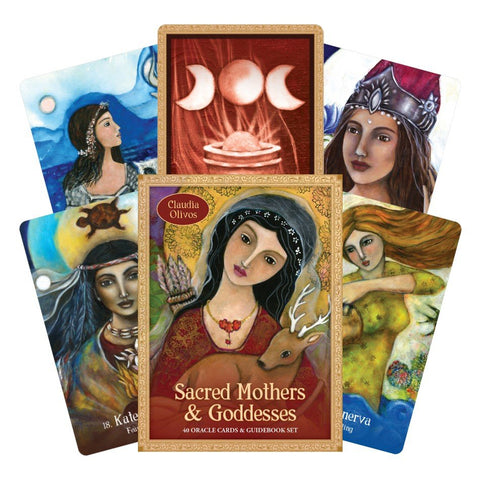 Blue Angel: Sacred Mothers and Goddesses Oracle kortos - HOBI.LT 🇱🇹