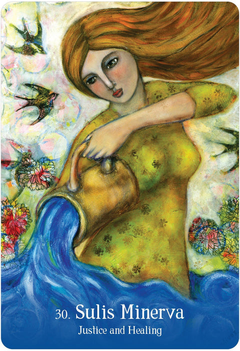 Blue Angel: Sacred Mothers and Goddesses Oracle kortos - HOBI.LT 🇱🇹