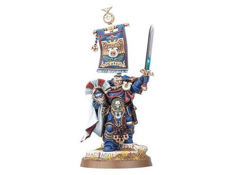 Warhammer 40k Ultramarines Cato Sicarius plastikinė miniatiūra