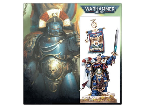 Warhammer 40k Ultramarines Cato Sicarius plastikinė miniatiūra