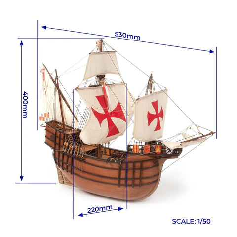 "Santa Maria" modelis - PAKETAS PRADEDANTIESIEMS - HOBI.LT 🇱🇹