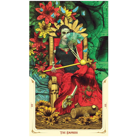 Lo Scarabeo: Santa Muerte Mini Tarot kortos - HOBI.LT 🇱🇹