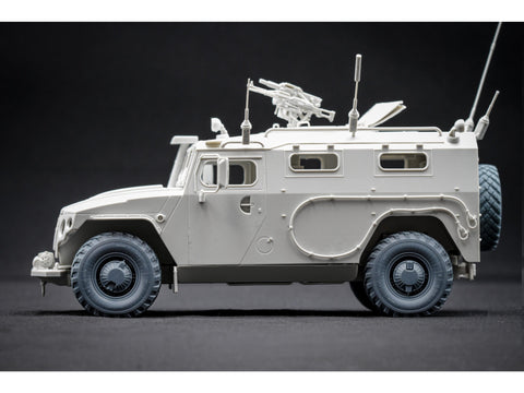 GAZ Tiger v2 nusileidusių ratų komplektas Meng 1/35, 3D spauda