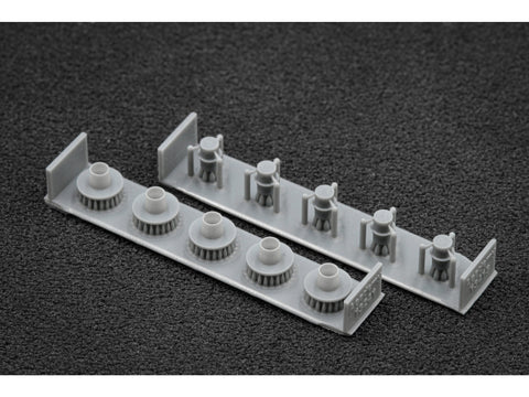 1/35 HMMWV MT/R 12-bolt nuleisti ratai ICM/Academy/Revell