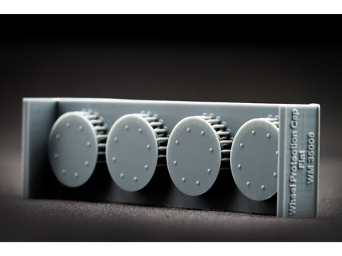 Kozak-2 nusėdusių ratų rinkinys ICM, 1/35, 3D spausdinti ratai