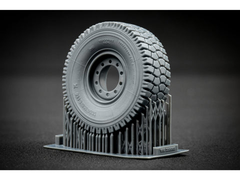 Kozak-2 nusėdusių ratų rinkinys ICM, 1/35, 3D spausdinti ratai