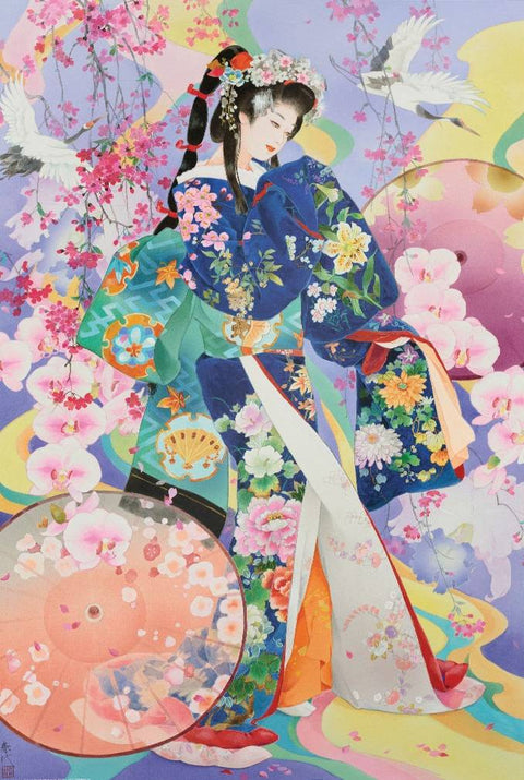 Haruyo Morita „Seika“ 1000 detalių dėlionė 50x70 cm Eurographics