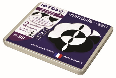 SEPP Mandala Zen Mini magnetinis žaidimas – 60 magnetukų ir magnetinė lenta vaikams nuo 5 m.