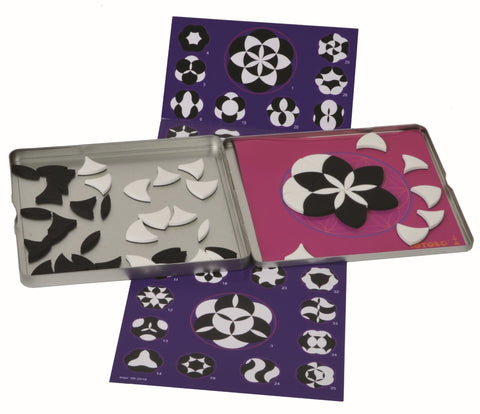 SEPP Mandala Zen Mini magnetinis žaidimas – 60 magnetukų ir magnetinė lenta vaikams nuo 5 m.