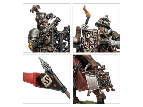 Warhammer AoS Cities of Sigmar Freeguild Fusiliers – 10 miniatiūrų rinkinys
