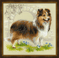 RIOLIS: Sheltie siuvinėjimo rinkinys iš RIOLIS Nr.: 1710 - HOBI.LT 🇱🇹