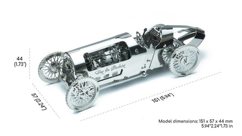 Time For Machine: Silver Bullet - metalinio konstruktoriaus komplektas - HOBI.LT 🇱🇹