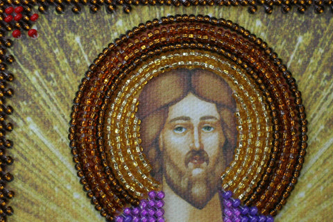 Abris Art Šv. Platono ikonos siuvinėjimo rinkinys karoliukais, mini