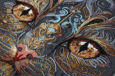 Abris Art karoliukų siuvinėjimo rinkinys „Raganos žvilgsnis“