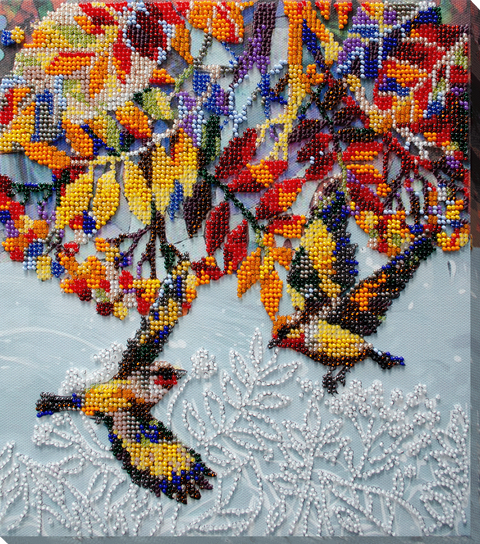 Karoliukų siuvinėjimo rinkinys „Po putinu“ 23x26 cm Deco Scenes