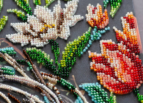 Siuvinėjimo karoliukais rinkinys „Cherish Traditions“ 30x41 cm AAB-934