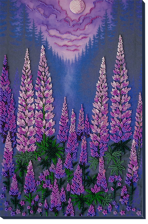 Rinkinys siuvinėti karoliukais „Mėnesiena“ 24x37 cm AAB-952