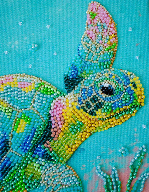 Siuvinėjimo karoliukais rinkinys „Vandenynų keliautojas“ 21x21 cm