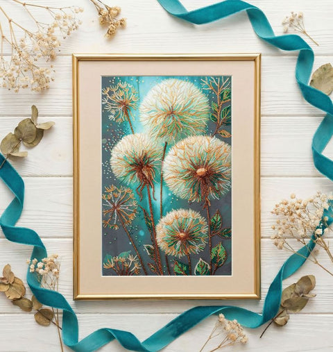 Karoliukų siuvinėjimo rinkinys „Oro sapnas“ 21x34 cm AAB-969