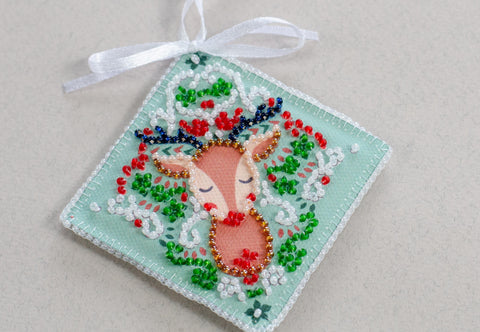 Kalėdinis dekoravimo rinkinys „Žiemos pasaka“ 13,2x6,6 cm AABT-029