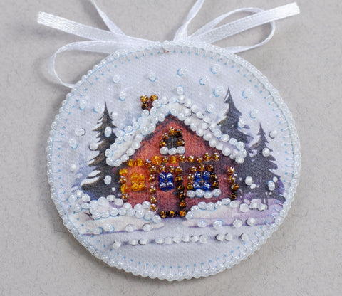 Dekoracijų rinkinys „Žiemos burtininkas“ 13.2x6.6 cm AABT-030