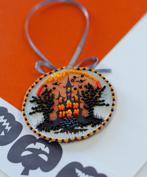 Helovino dekoracija „Festive Halloween“ 13,2×6,6 cm AABT-039