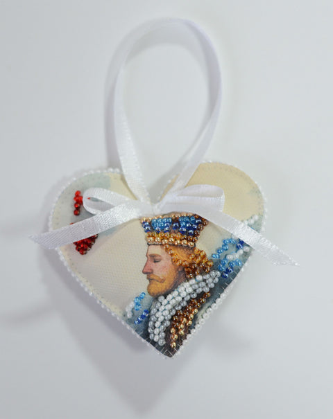 Dekoracijų rinkinys „Majestic Lova“ 15x7 cm AABT-052