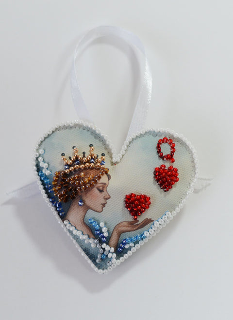 Dekoracijų rinkinys „Majestic Lova“ 15x7 cm AABT-052