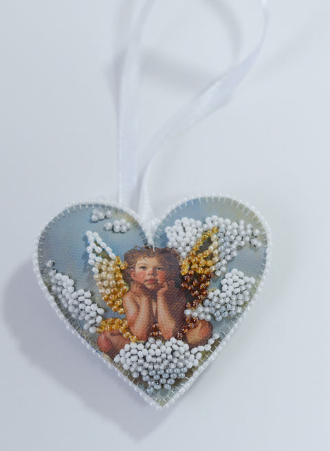 Dekoracijų rinkinys „Tavo mažasis Kupidonas“ 15x7 cm AABT-053
