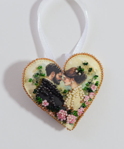 Dekoracijų rinkinys „Vikontas, kuris mane mylėjo“ 15x7 cm