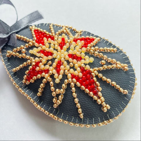 Velykinė žvaigždė – dekoravimo rinkinys 15x5 cm