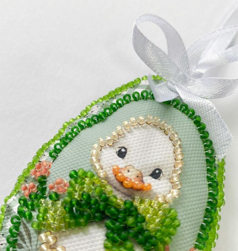 Velykinis dekoravimo rinkinys „Velykų svečiai“ 15×5 cm