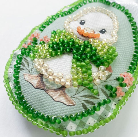Velykinis dekoravimo rinkinys „Velykų svečiai“ 15×5 cm