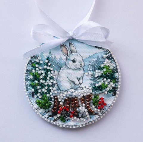 Kalėdinis dekoracijų rinkinys „Prie eglutės“ 13,2×6,6 cm AABT-062