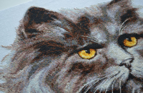 Kryželiu siuvinėjimo rinkinys „Vakaro sargas“ 33x26 cm AAH-155