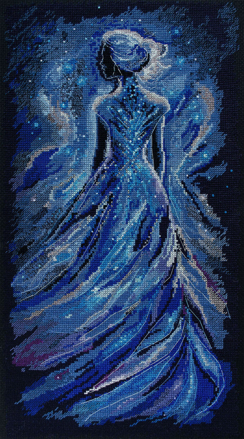 Siuvinėjimo kryželiu rinkinys „Sapnų sergėtoja“, 25x43 cm