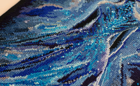 Siuvinėjimo kryželiu rinkinys „Sapnų sergėtoja“, 25x43 cm