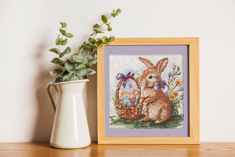 Siuvinėjimo rinkinys kryželiu „Švenčių paieškos“ 19x19 cm Deco Scenes