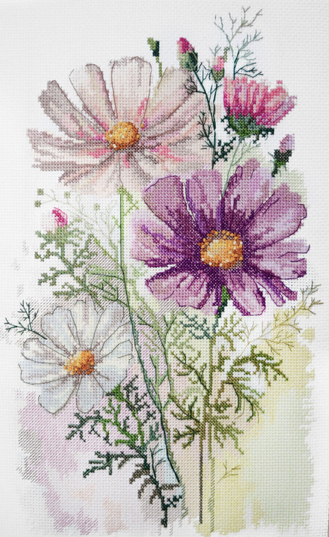 Siuvinėjimo kryželiu rinkinys „Feeling Colors Deco“ 20x32 cm AAH-218