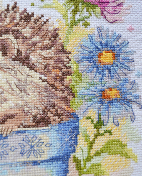 Kryželių siuvinėjimo rinkinys „Mažasis skautas“ 22x23 cm