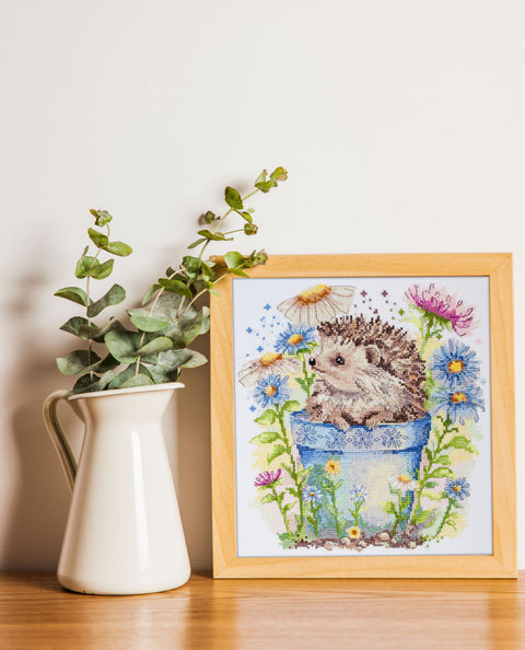 Kryželių siuvinėjimo rinkinys „Mažasis skautas“ 22x23 cm